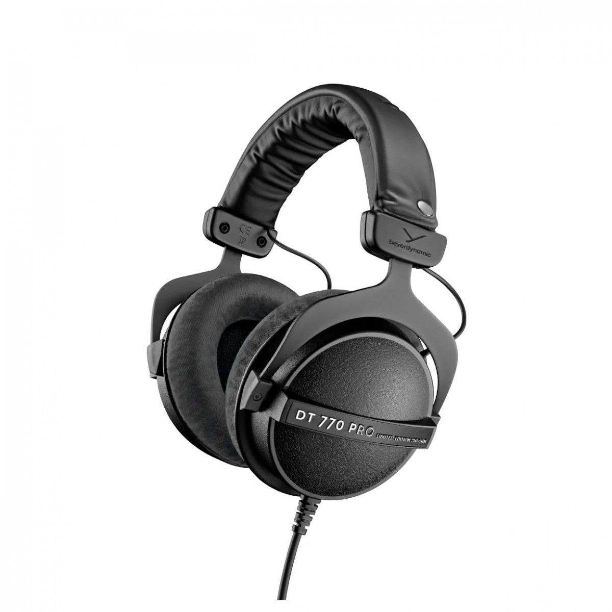 beyerdynamic DT 770 Pro Headphones - Audiophile Favorite, Open-Back Design, Studio Quality | Limited Black Edition, Velour Earpads